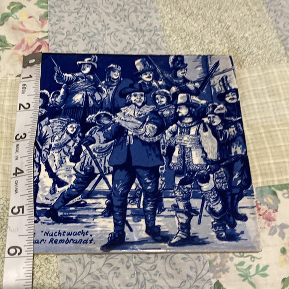 Delft Ceramic Tile Rembrandt - Picture 7 of 7